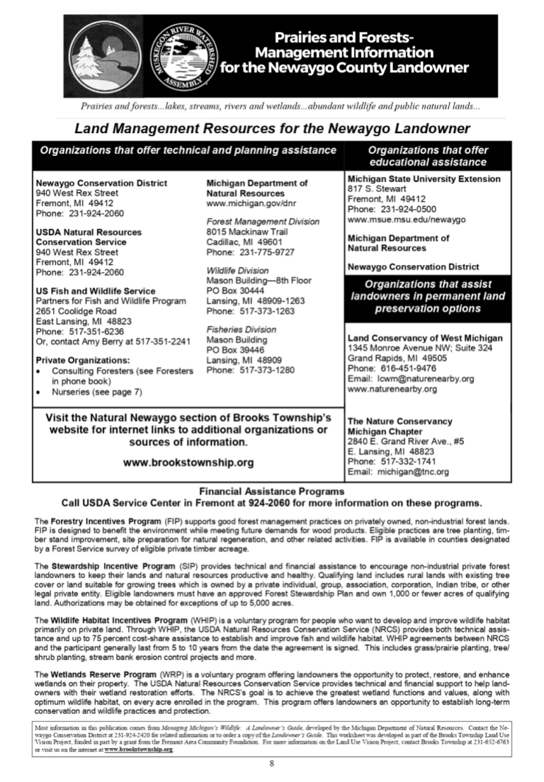 Prairies and Forests-Management for the Newaygo County Landowner (6)