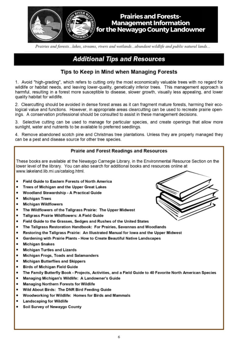Prairies and Forests-Management for the Newaygo County Landowner (8)